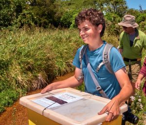 Tākaka teen captures rare pūweto bird on camera : Seven Sharp